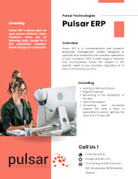 Pular ERP Data Sheet English